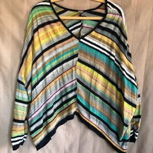 Free People Oversized Boho Sweater